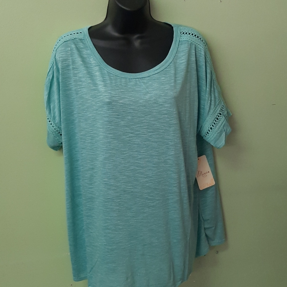 Green/Turquoise blouse